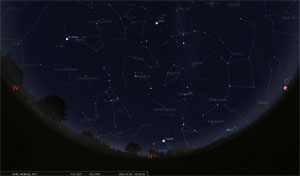 Sternenhimmel im Juli Sternenhimmel im Juli