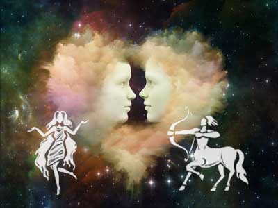 jungfrau-schuetze Jungfrau und Schütze