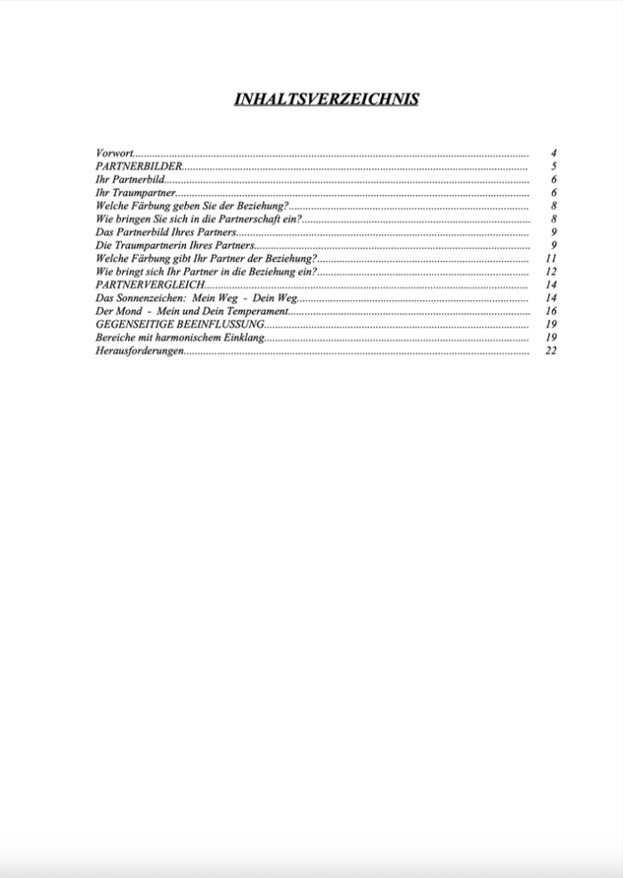 Ihr persönliches Partnerhoroskop - </br>Die Partnerschaftsanalyse als Buch – Bild 6