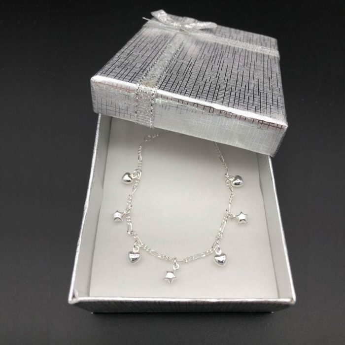 Stern Armband Silber – Bild 2