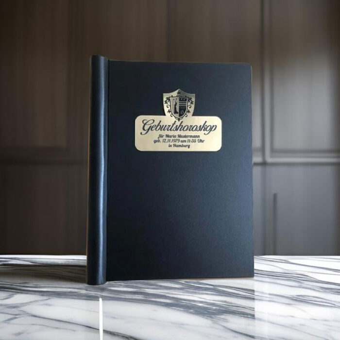 Geburtshoroskop als persönliches Buch - Luxus Edition – Bild 2