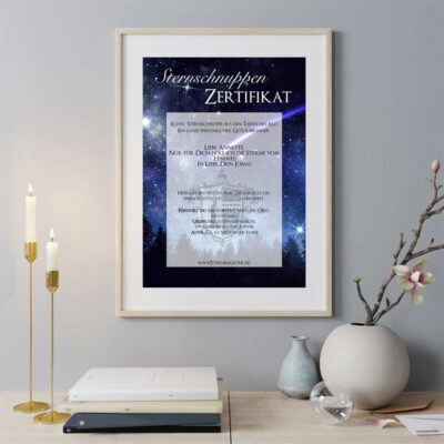 sternschnuppenzertifikat